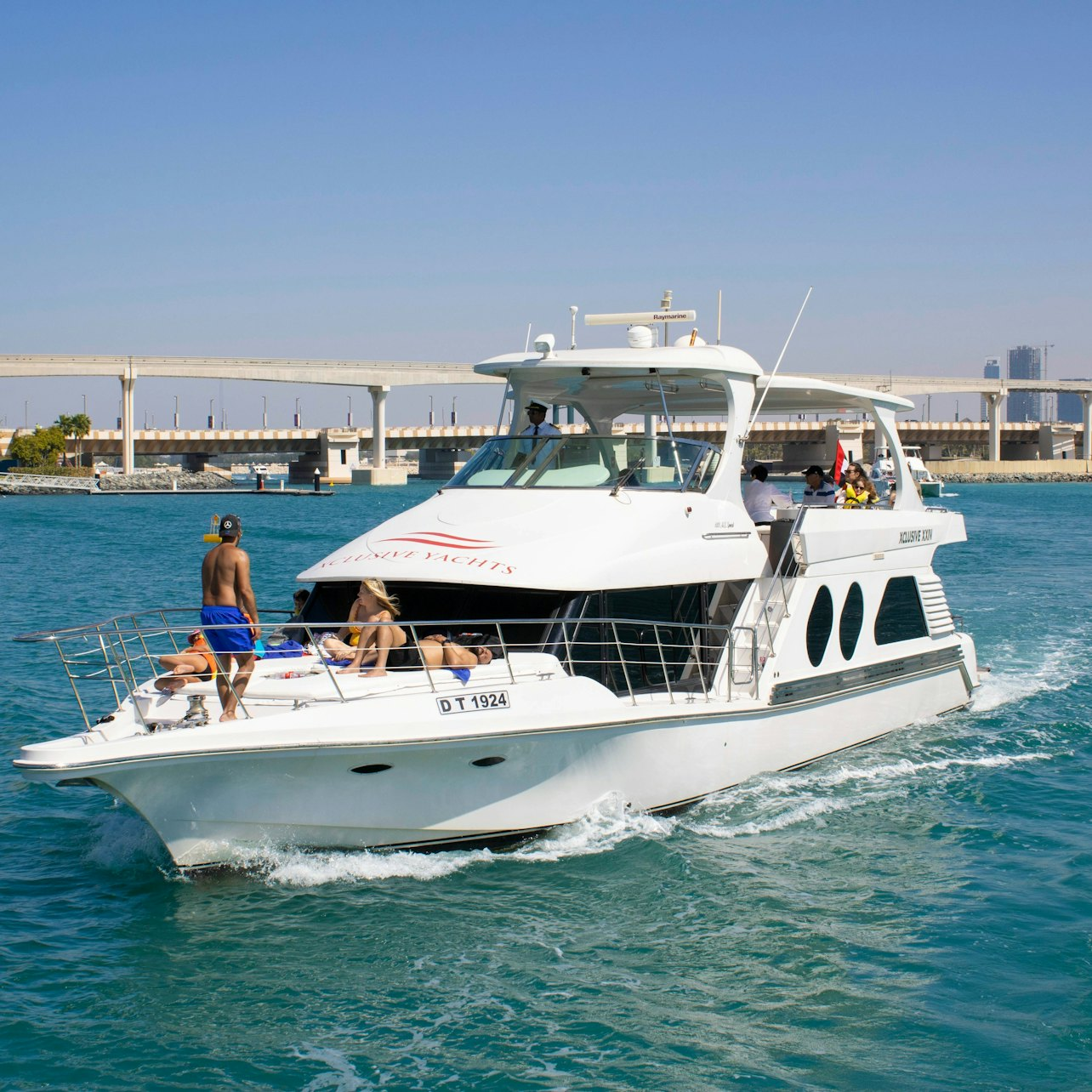 Experience the beauty of Dubai Marina as you glide through its serene waters soaking in stunning views of the skyline and the majestic Ain Dubai from the open-air deck.